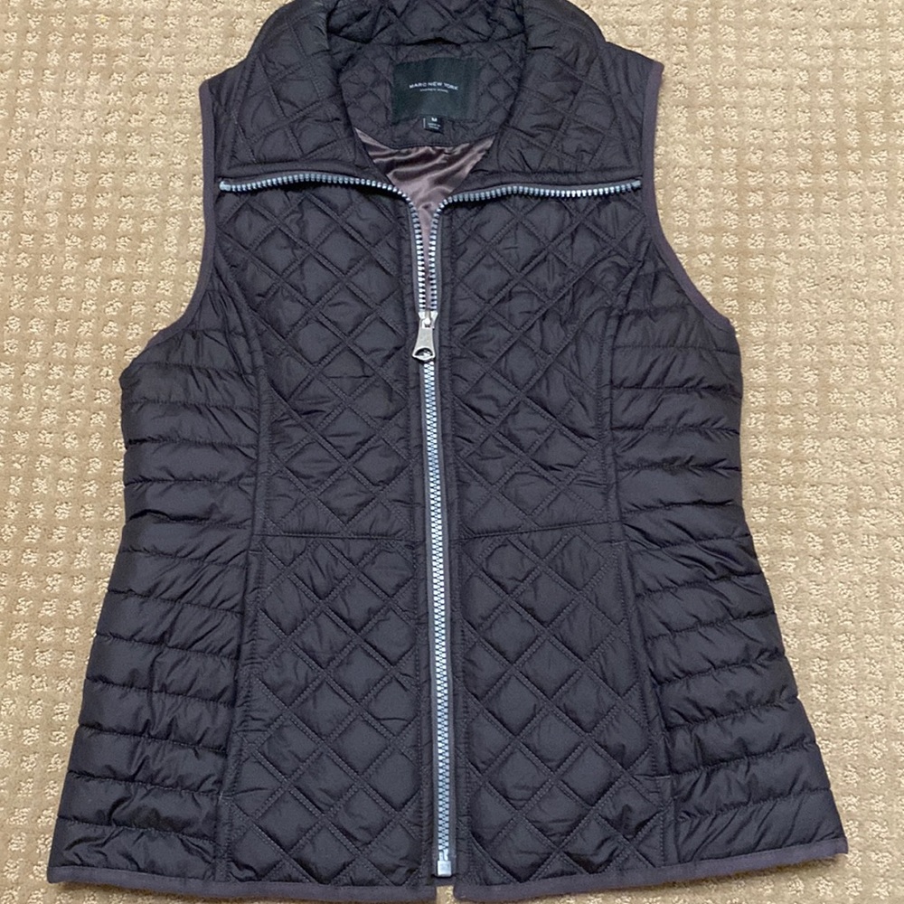 Marc New York eggplant puffer best with zipper